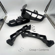Load image into Gallery viewer, Square and Round Tripleds Bezel **Pair ** Both sides (In Stock)