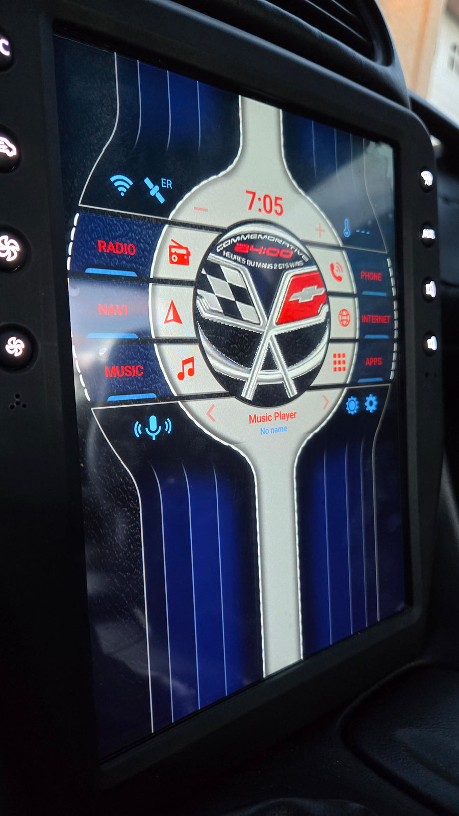 C5 Corvette MAX-DIN HVAC Master Console Screen (Delivers in 3-6wks
