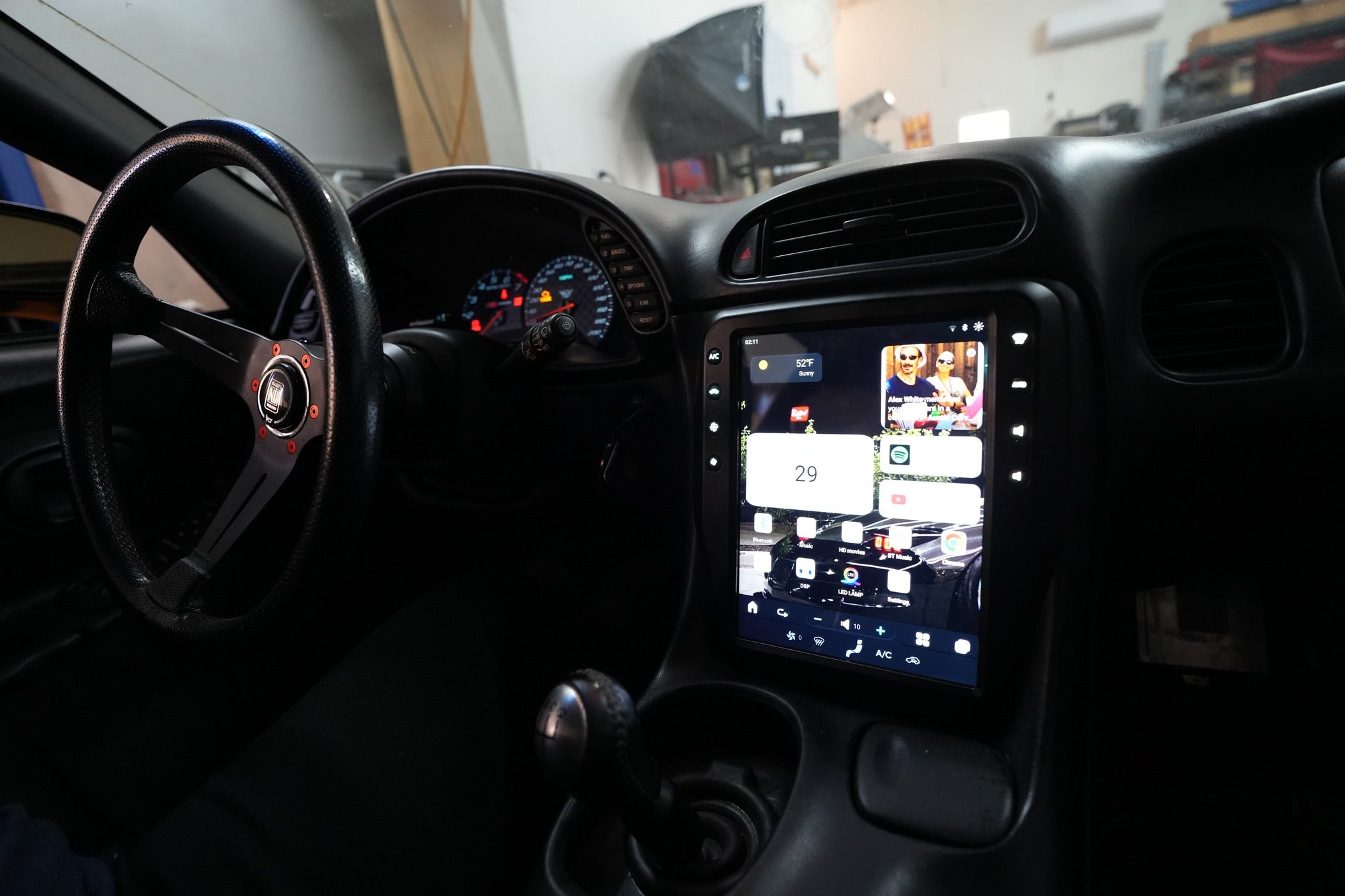 C5 Corvette MAX-DIN HVAC Master Console Screen (Next Round Late Sept 2 ...