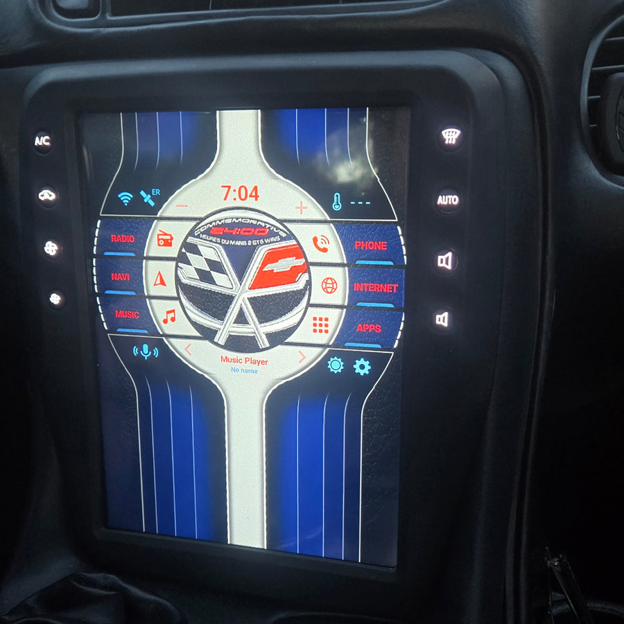 C5 Corvette MAX-DIN HVAC Master Console Screen (Delivers in 3-6wks