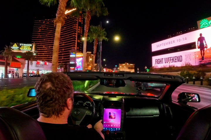 Cadillac XLR Las Vegas strip POV Max-Din