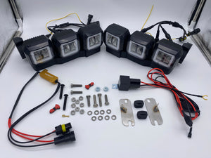 C5 Corvette Low-Rise Sleepy Eye TripLED's Square Headlight Kit
