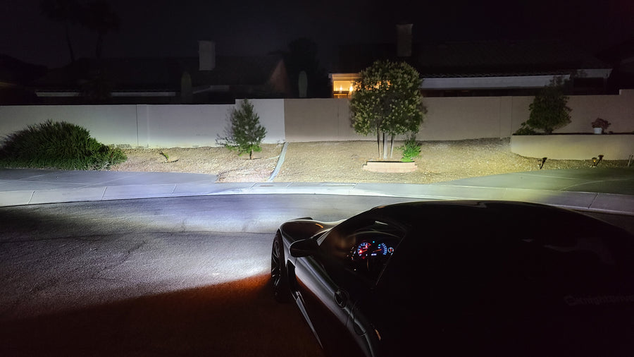 C5 Corvette Low-Rise Sleepy Eye TripLED's Square Headlight Kit (**Supply Strained**)