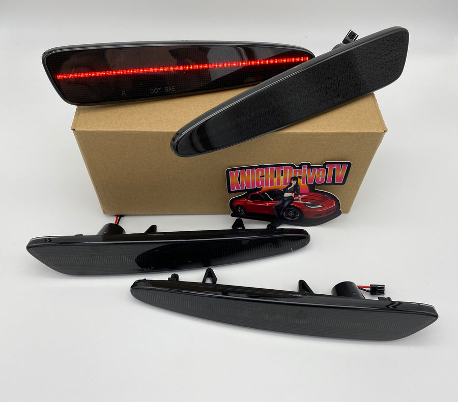 C6 Corvette Smoked Laser LED Sidemarkers