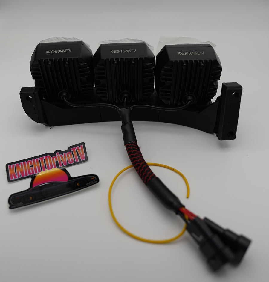 C5 Corvette Low-Rise Sleepy Eye TripLED's Square Headlight Kit (ships within 1wk now!)